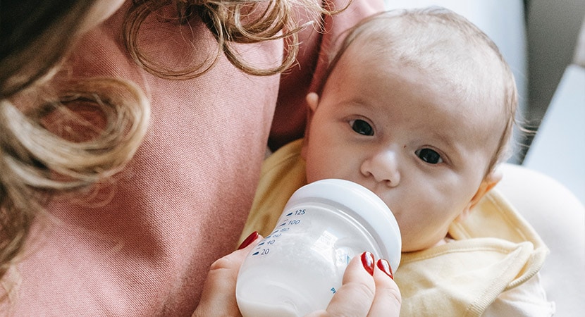 ¿Para qué sirven las fórmulas lácteas para bebé?