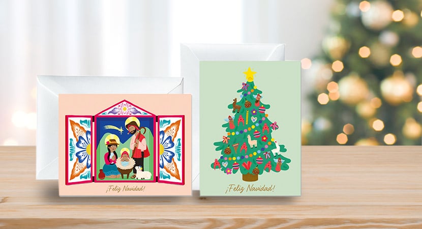 Detalles navideños: envía una tarjeta de Navidad